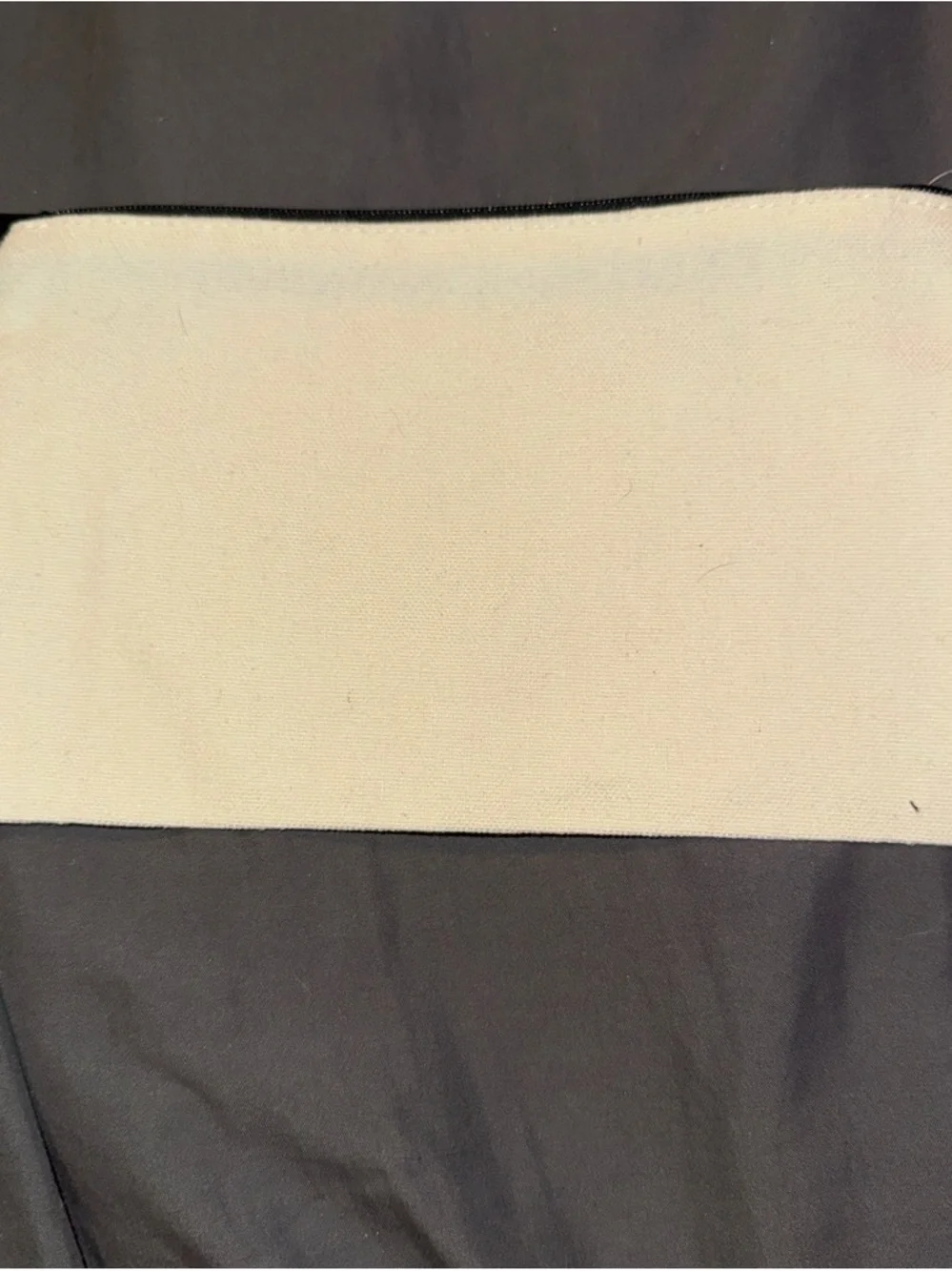 N/A cream canvas